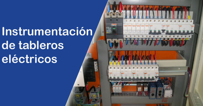 instrumentaci�n tableros el�ctricos